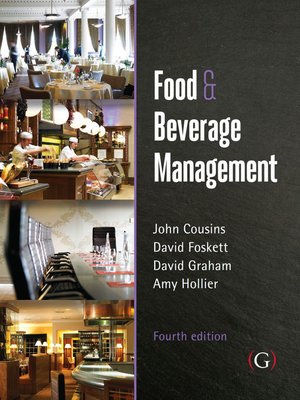 cover image of Food and Beverage Management